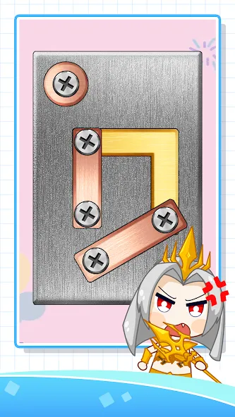 X-ヒーロー：ビス打ちの達人！ [МОД: Меню, Бесконечные монеты и Открытые уровни] Screenshot 1