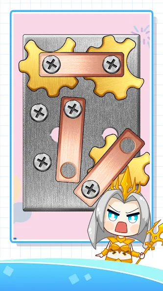 X-ヒーロー：ビス打ちの達人！ [МОД: Меню, Бесконечные монеты и Открытые уровни] Screenshot 3