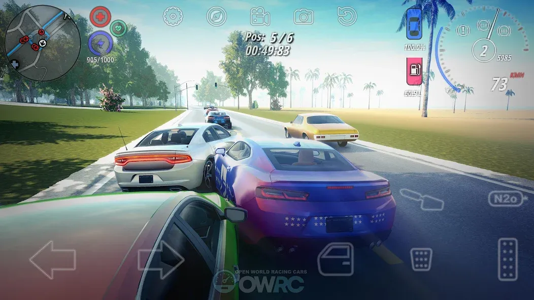 OWRC: Open World Racing Cars (ОВРК ) [МОД: Много монет, Открытые уровни и Мега MOD] Screenshot 2