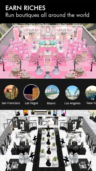 Fashion Empire - Dressup Sim (Фэшн Эмпайр) [МОД: Много монет, Открытые уровни и Мега MOD] Screenshot 5