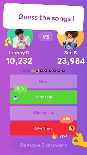 SongPop® - Guess The Song (СонгПоп) [МОД: Деньги, Монеты и Меню MOD] Screenshot 1