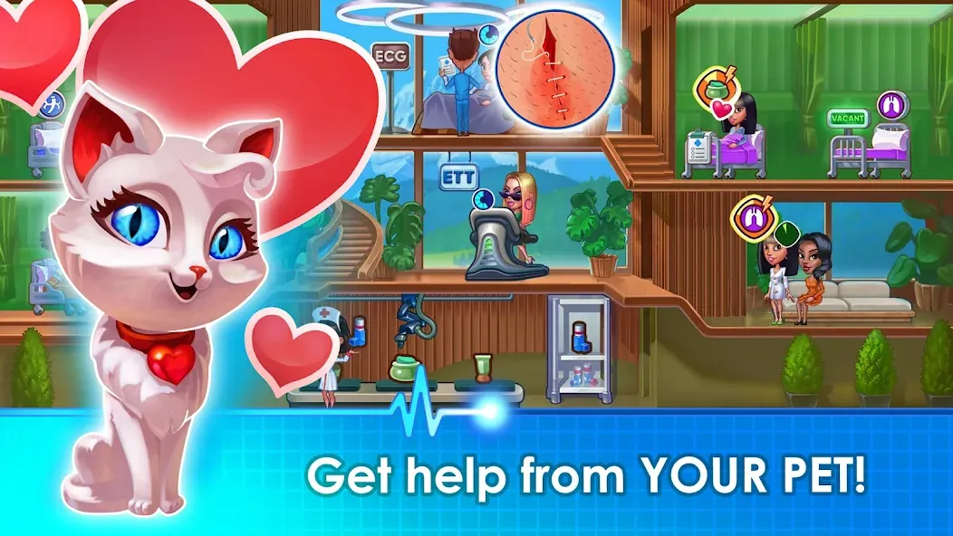 Doctor Dash ASMR Hospital (Клиника Дэш Безумный Госпиталь) [МОД: Все открыто, Дополнительные деньги и Меню MOD] Screenshot 2