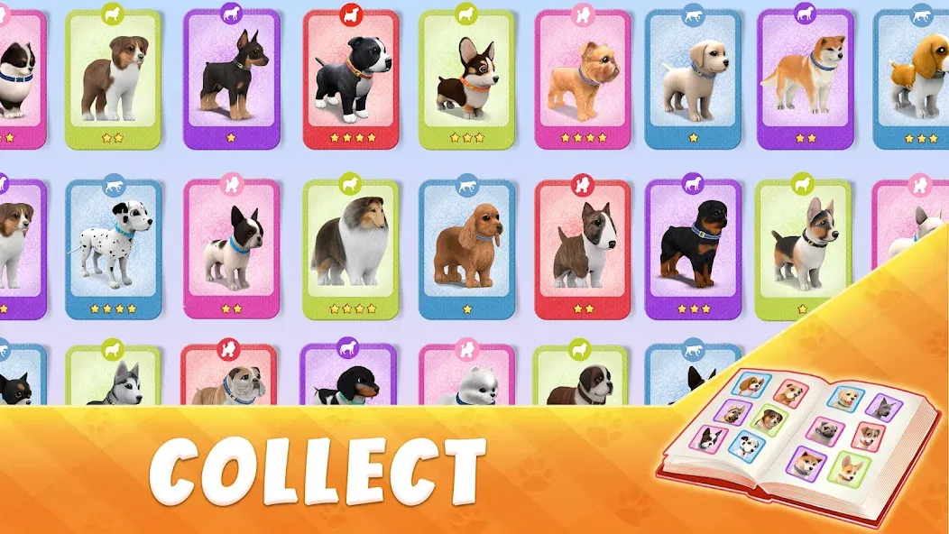 Dog Town: Puppy Pet Shop Games (Догтаун) [МОД: Много монет, Открытые уровни и Мега MOD] Screenshot 2