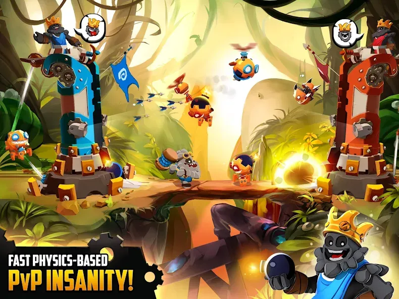 Badland Brawl (Бэдлэнд Броул) [МОД: Много монет, Открытые уровни и Мега MOD] Screenshot 1