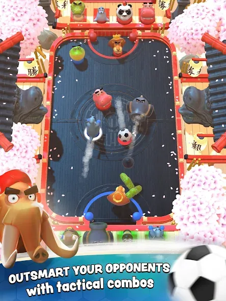 Rumble Stars Football (Рамбл Старс) [МОД: Много монет, Открытые уровни и Мега MOD] Screenshot 3