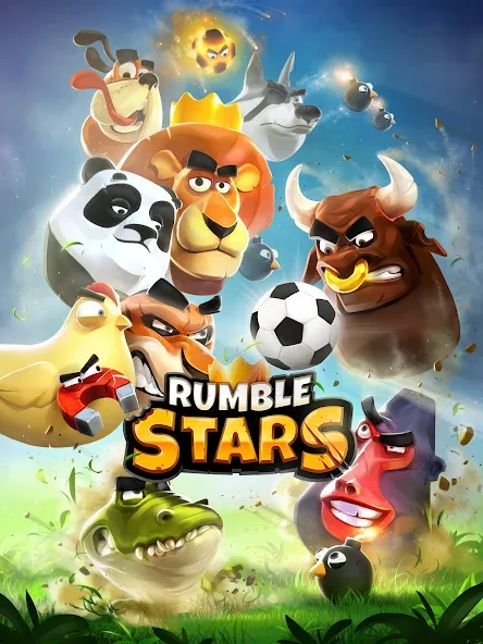 Rumble Stars Football (Рамбл Старс) [МОД: Много монет, Открытые уровни и Мега MOD] Screenshot 5