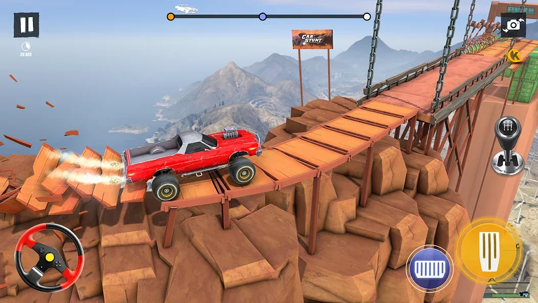 Car Stunt Games 3D Car Games [МОД: Деньги, Монеты и Меню MOD] Screenshot 2