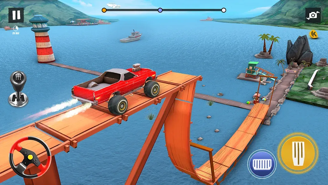 Car Stunt Games 3D Car Games [МОД: Деньги, Монеты и Меню MOD] Screenshot 3