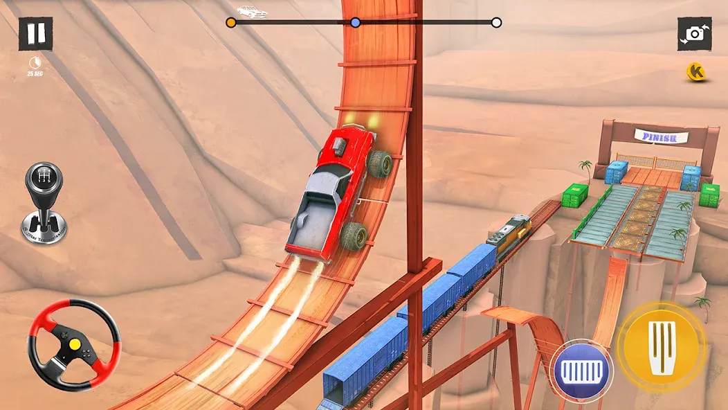 Car Stunt Games 3D Car Games [МОД: Деньги, Монеты и Меню MOD] Screenshot 5