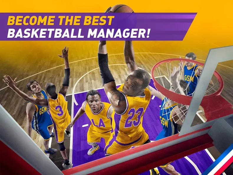 Basketball Fantasy Manager NBA [МОД: Все открыто, Дополнительные деньги и Меню MOD] Screenshot 2