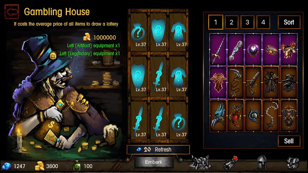 Dungeon Survival [МОД: Деньги, Монеты и Меню MOD] Screenshot 3