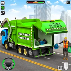 Скачать Trash Truck Games Simulator 3D [МОД: Деньги, Монеты и Меню MOD] | Взлом Trash Truck Games Simulator 3D на Андроид