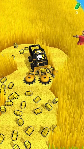 Stone Grass: Mowing Simulator (Стоун Грасс) [МОД: Все открыто, Дополнительные деньги и Меню MOD] Screenshot 3