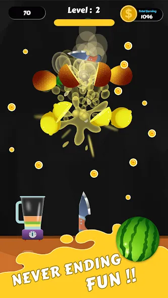 Fruit Cut Master - Crazy Slash (Фрут Кат Мастер) [МОД: Деньги, Монеты и Меню MOD] Screenshot 4