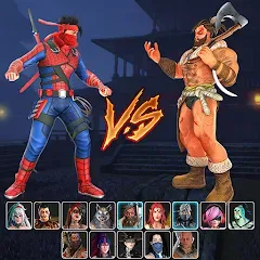 Скачать Ninja Clash: Karate Fighters (Ниндзя Мастер) [МОД: Меню, Бесконечные монеты и Открытые уровни] | Взлом Ninja Clash: Karate Fighters на Андроид