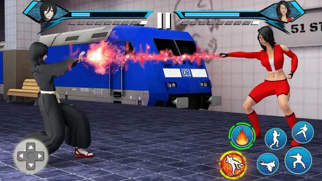 Karate King Kung Fu Fight Game (Карате Кинг Кунгфу Игра боя) [МОД: Много денег, Монет и Все открыто] Screenshot 3