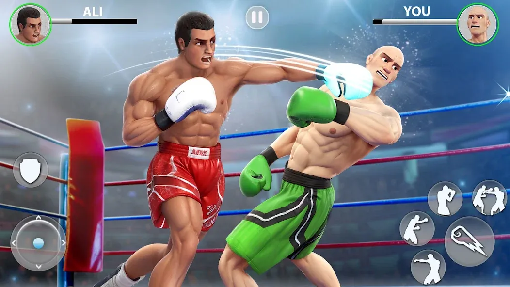 Kick Boxing Games: Fight Game [МОД: Деньги, Монеты и Меню MOD] Screenshot 2