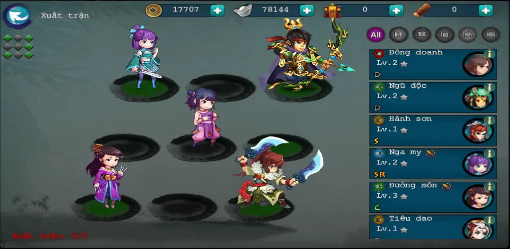 Đấu Trường Võ Lâm (Offline) [МОД: Много денег, Монет и Все открыто] Screenshot 1