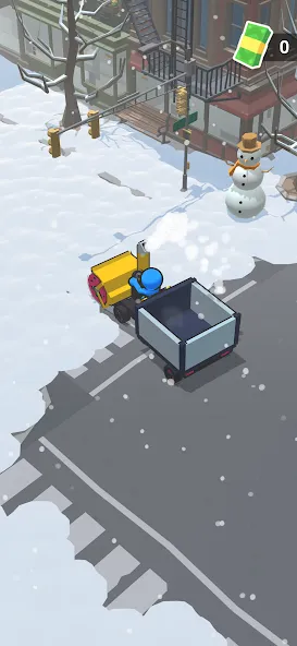 Snow shovelers - simulation (Сноубордисты) [МОД: Много денег, Монет и Все открыто] Screenshot 1