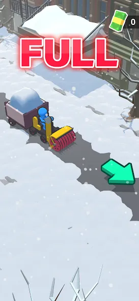 Snow shovelers - simulation (Сноубордисты) [МОД: Много денег, Монет и Все открыто] Screenshot 2