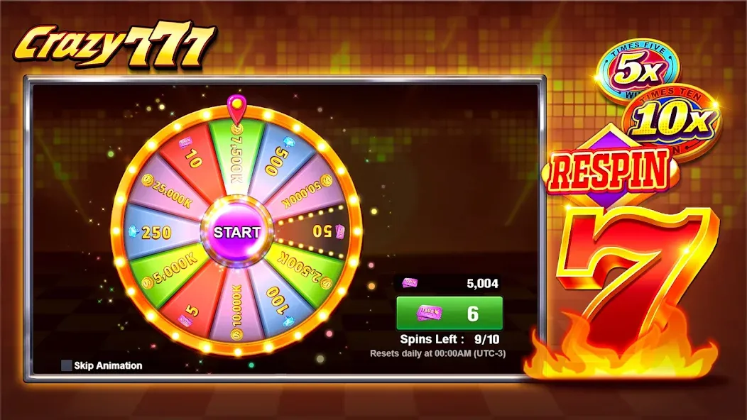 Crazy 777 Slot-TaDa Games (Крэйзи 777 Слот) [МОД: Много монет, Открытые уровни и Мега MOD] Screenshot 5