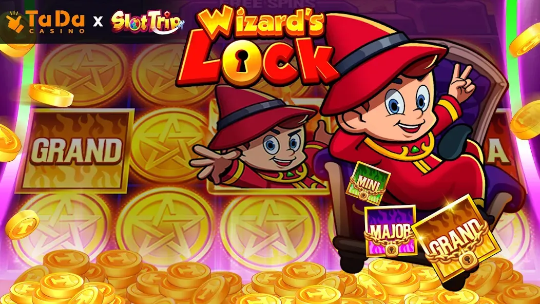 SlotTrip Casino - TaDa Slots (СлотТрип) [МОД: Меню, Бесконечные монеты и Открытые уровни] Screenshot 5