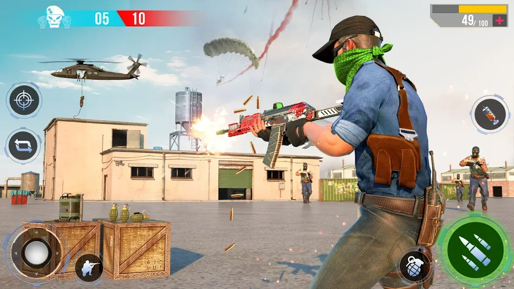 FPS Shooting Games - Gun Game [МОД: Деньги, Монеты и Меню MOD] Screenshot 3