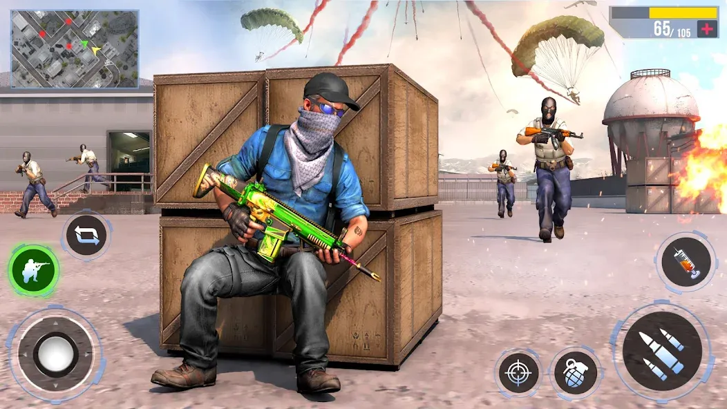 FPS Shooting Games - Gun Game [МОД: Деньги, Монеты и Меню MOD] Screenshot 4