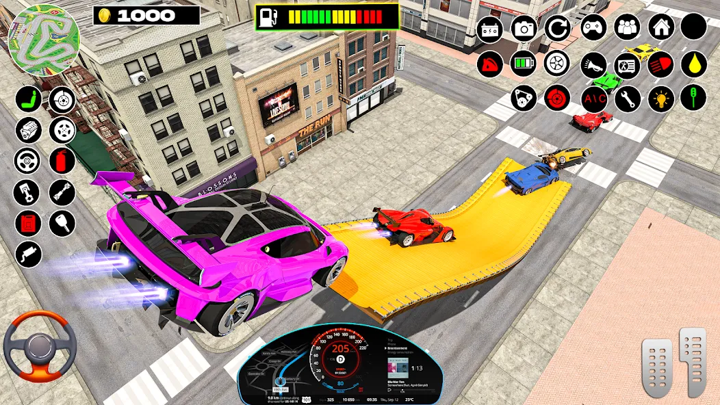 Rampa Car Game: GT Car stunts (Мега Рэмпс) [МОД: Бесконечные деньги, Монеты и Мега MOD] Screenshot 5