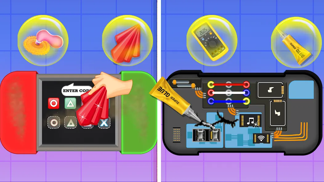 Electronics Repair Master [МОД: Много монет, Открытые уровни и Мега MOD] Screenshot 3