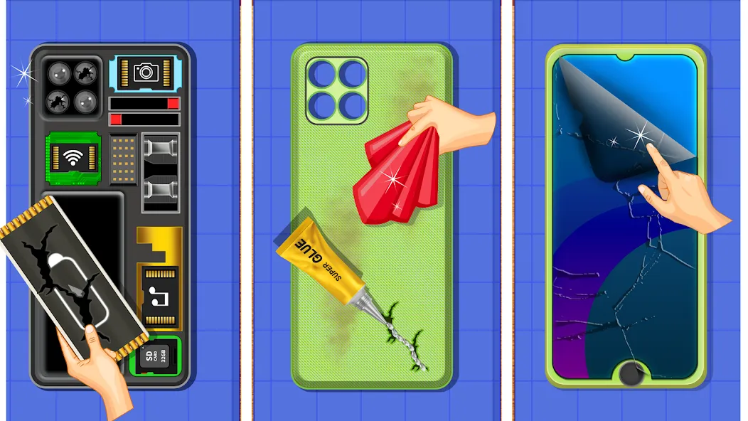 Electronics Repair Master [МОД: Много монет, Открытые уровни и Мега MOD] Screenshot 5