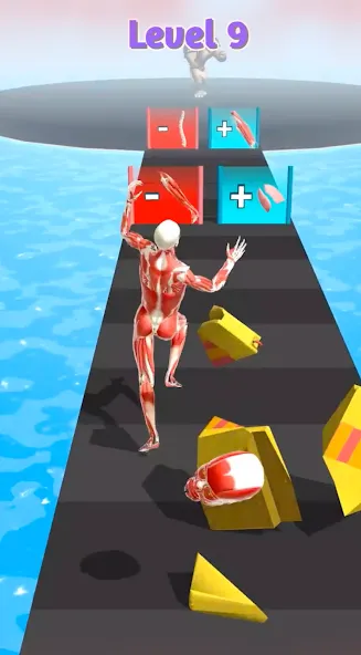 Human Run (Хуман Ран) [МОД: Меню, Бесконечные монеты и Открытые уровни] Screenshot 5