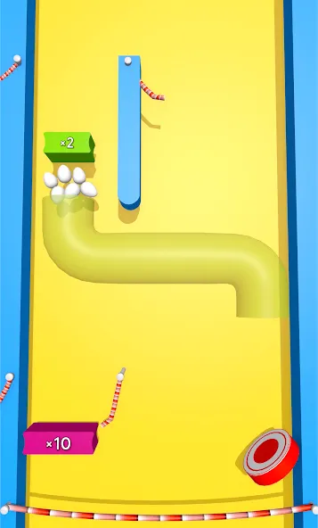 Eggs & Chickens: Cut Rope Game (Яйца и куры) [МОД: Бесконечные деньги, Монеты и Мега MOD] Screenshot 3
