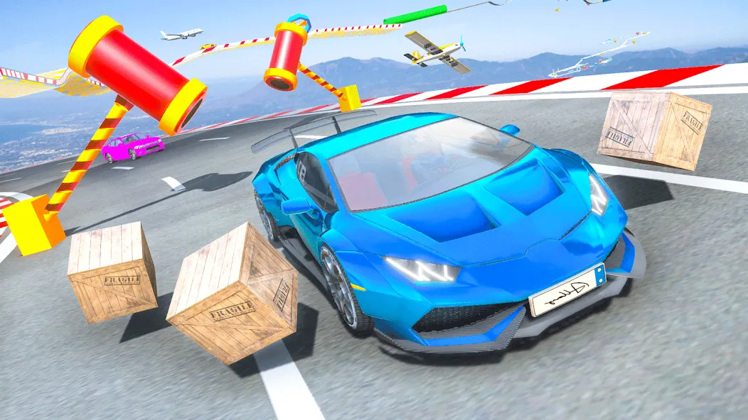 Ramp Car Games: GT Car Stunts (Рамп Кар Игры) [МОД: Много денег, Монет и Все открыто] Screenshot 4