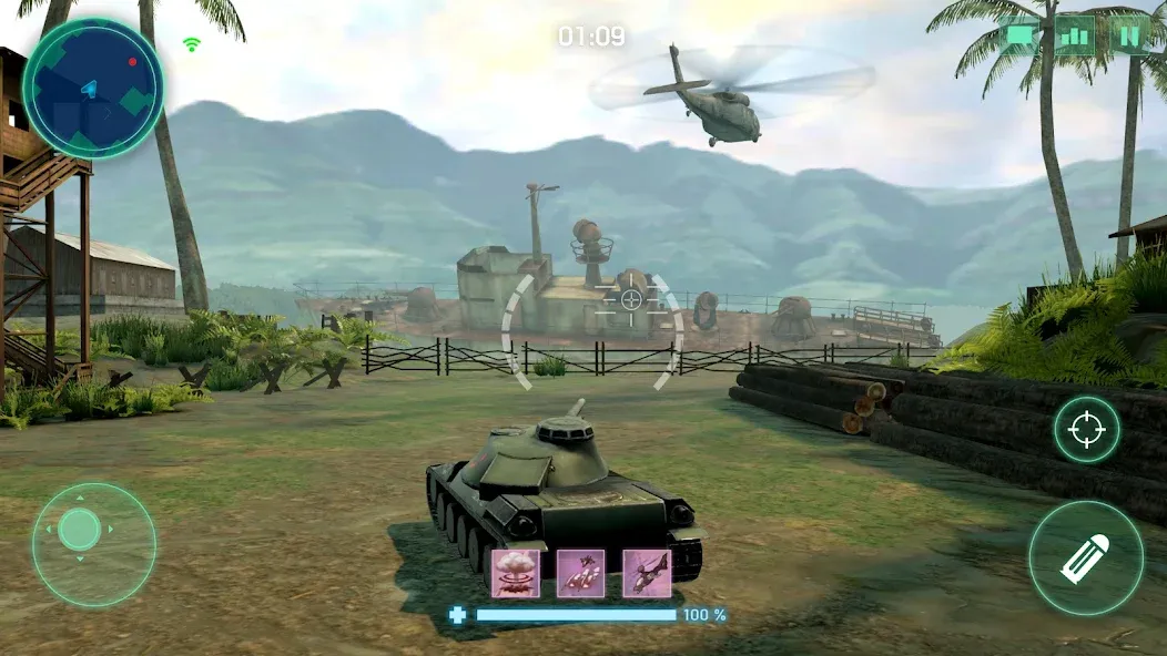 War Machines：Tanks Battle Game (Вар Машины) [МОД: Много денег, Монет и Все открыто] Screenshot 1