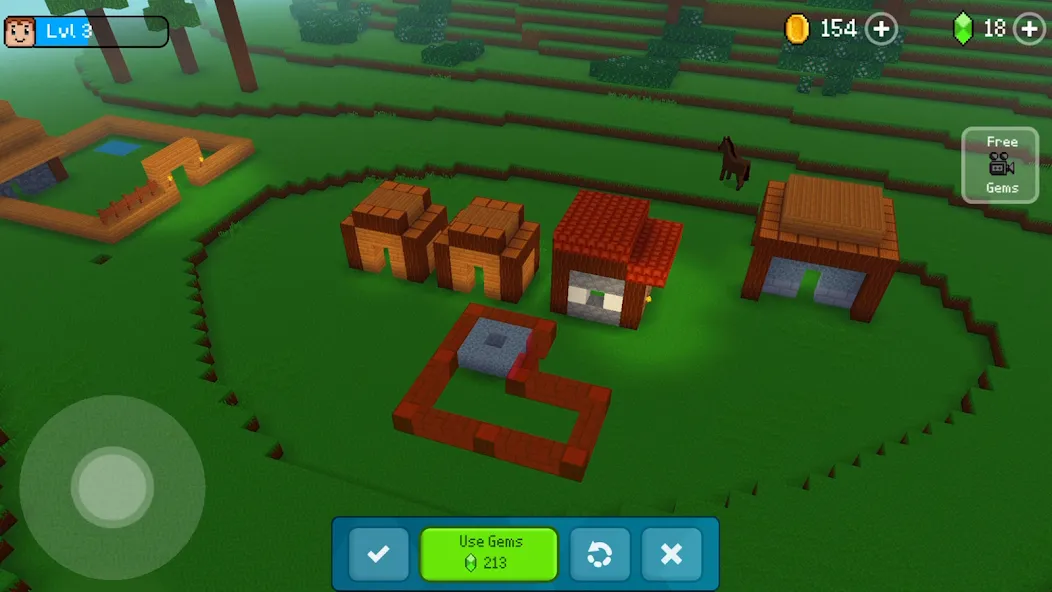 Block Craft 3D：Building Game [МОД: Деньги, Монеты и Меню MOD] Screenshot 5
