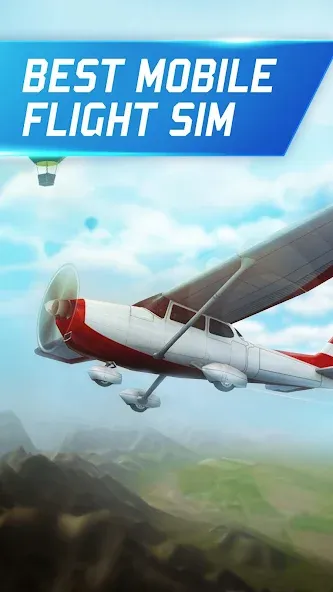 Flight Pilot: 3D Simulator [МОД: Деньги, Монеты и Меню MOD] Screenshot 2