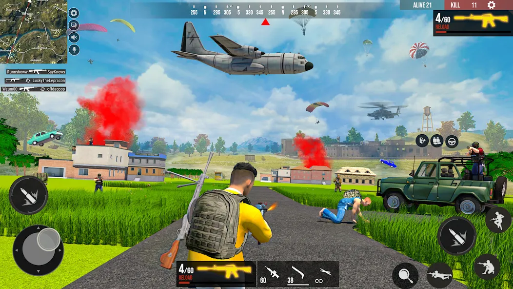 FPS Commando Shooter Games (ФПС Коммандо Шутер Игры) [МОД: Бесконечные деньги, Монеты и Мега MOD] Screenshot 1