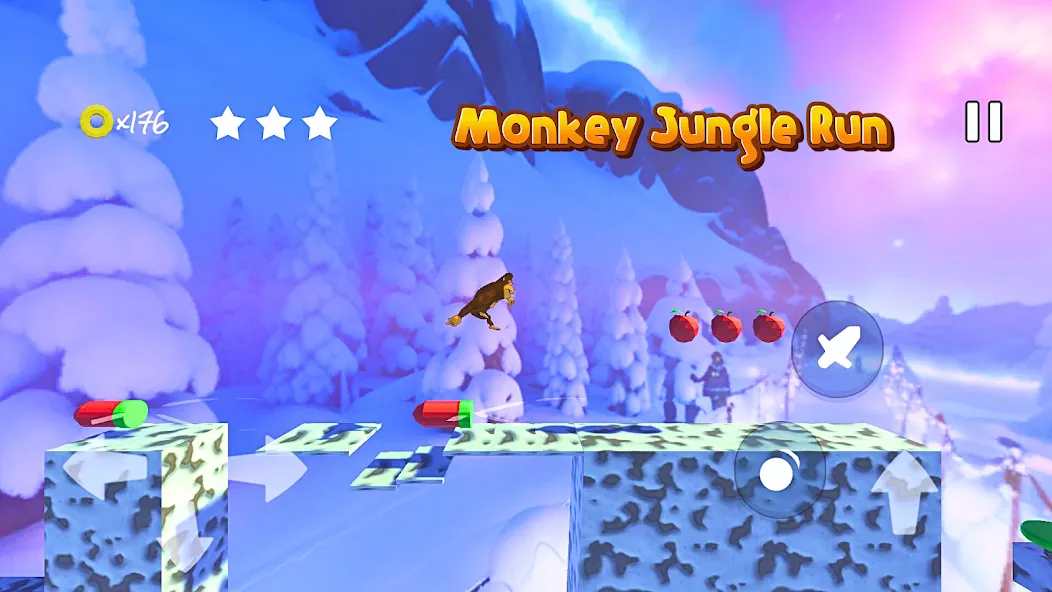 Monkey jungle run kong gorilla [МОД: Деньги, Монеты и Меню MOD] Screenshot 4