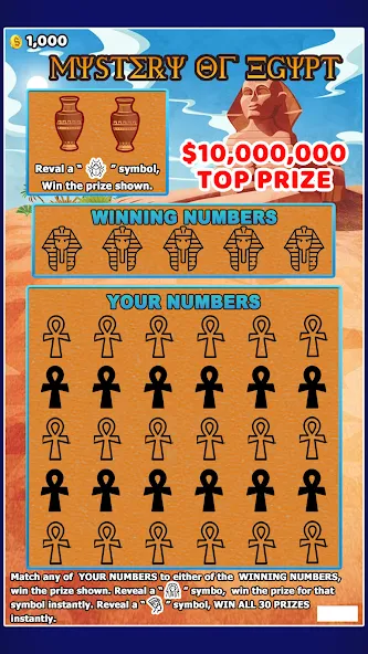 Lottery Scratchers Ticket Off (Лотерейный билет на ободрителейскретчи) [МОД: Меню, Бесконечные монеты и Открытые уровни] Screenshot 5