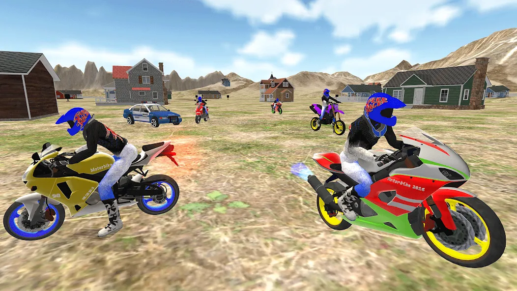 Real Moto Bike Racing Game [МОД: Много денег, Монет и Все открыто] Screenshot 1