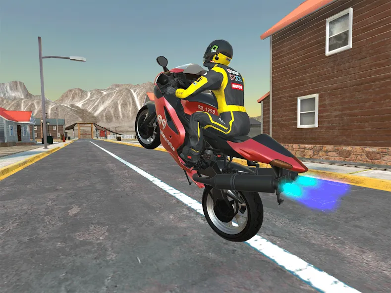 Moto bike Driving: Mega Ramp [МОД: Бесконечные деньги, Монеты и Мега MOD] Screenshot 4