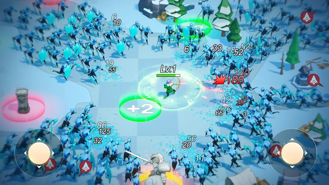 Frost & Flame: King of Avalon [МОД: Много монет, Открытые уровни и Мега MOD] Screenshot 2