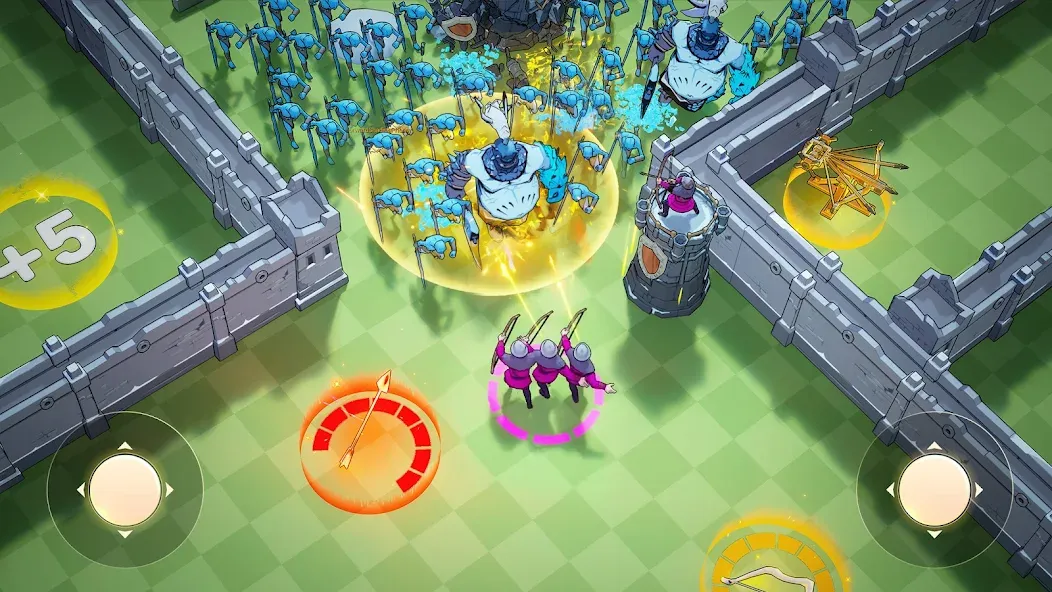 Frost & Flame: King of Avalon [МОД: Много монет, Открытые уровни и Мега MOD] Screenshot 4