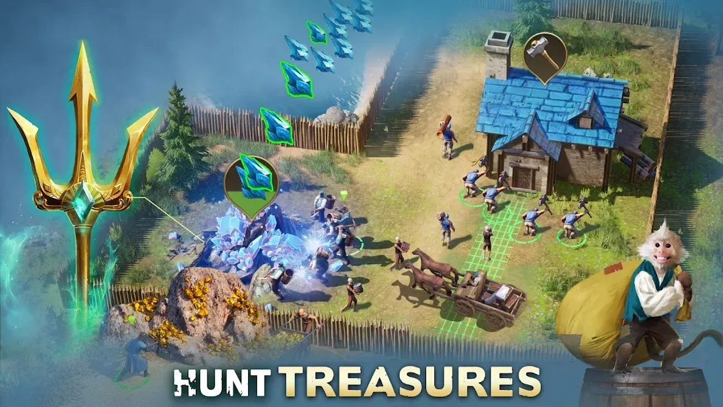 Misty Continent: Cursed Island [МОД: Меню, Бесконечные монеты и Открытые уровни] Screenshot 5