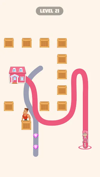 Draw To Home (Дроу Ту Хоум) [МОД: Все открыто, Дополнительные деньги и Меню MOD] Screenshot 5