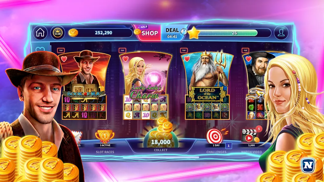 GameTwist Vegas Casino Slots (ГеймТвист) [МОД: Деньги, Монеты и Меню MOD] Screenshot 1