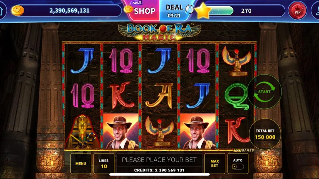 Book of Ra™ Deluxe Slot (Бук оф Ра Делюкс Слот) [МОД: Бесконечные деньги, Монеты и Мега MOD] Screenshot 5