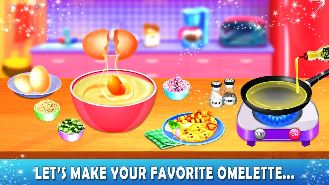 Lunch Box cooking Games 2023 (ШКОЛЬНЫЙ ОБЕД ПРИГОТОВЛЕНИЕ ПИЩИ Создание поваров) [МОД: Деньги, Монеты и Меню MOD] Screenshot 3
