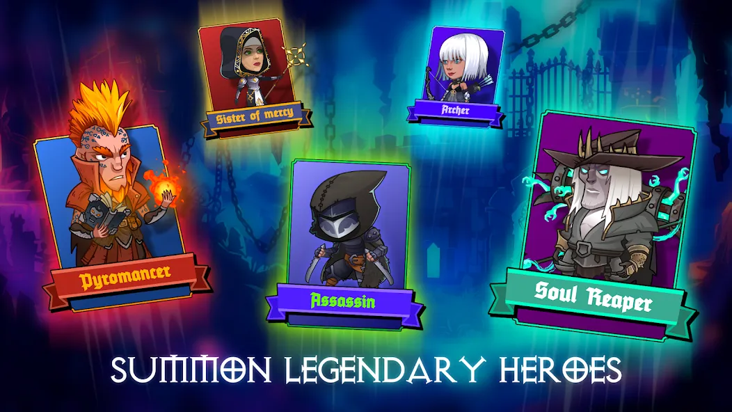 Dungeon: Age of Heroes (Данжен) [МОД: Деньги, Монеты и Меню MOD] Screenshot 5